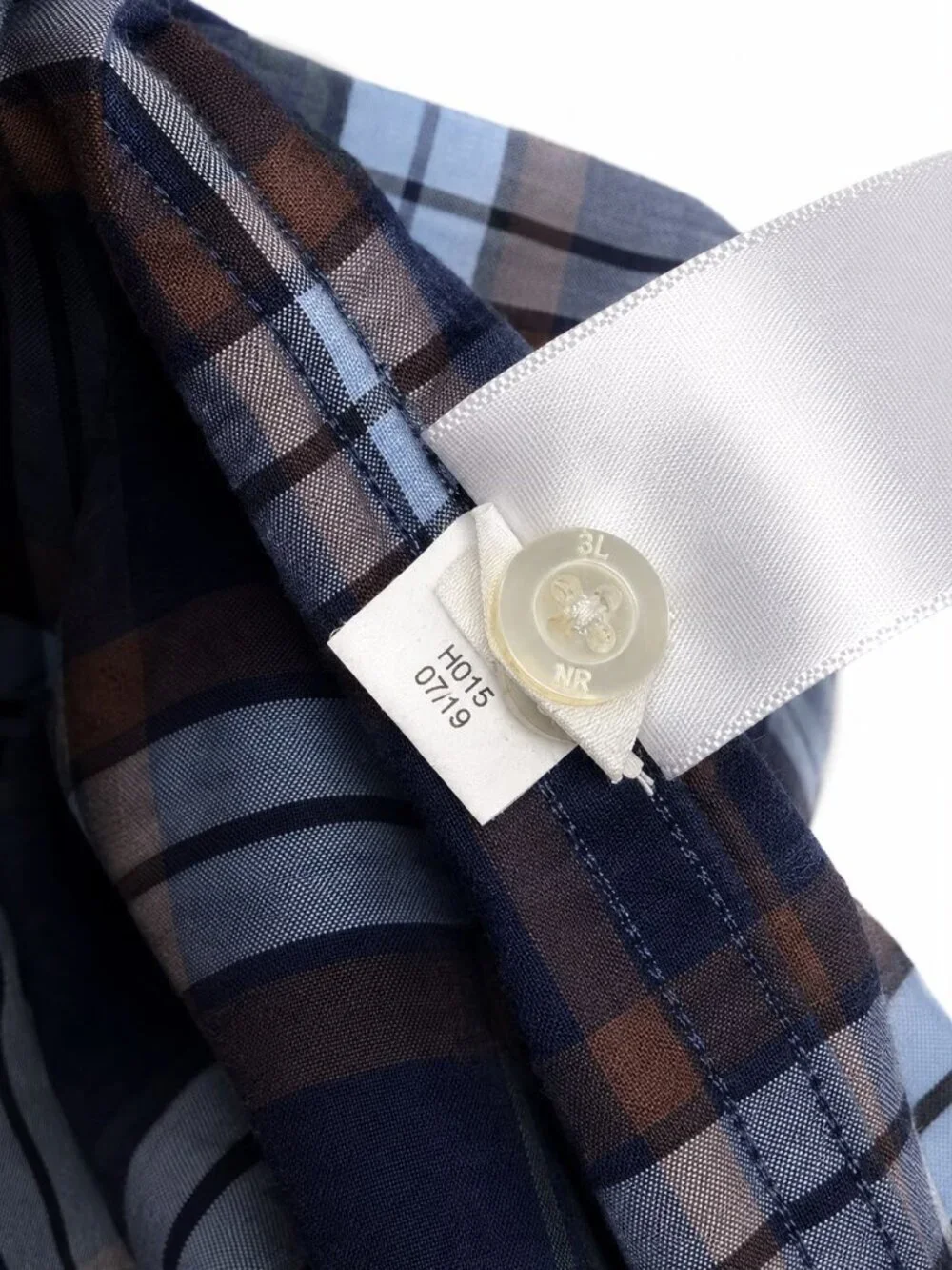 Banana Republic Untucked Slim Fit XL Plaid Button Down Shirt